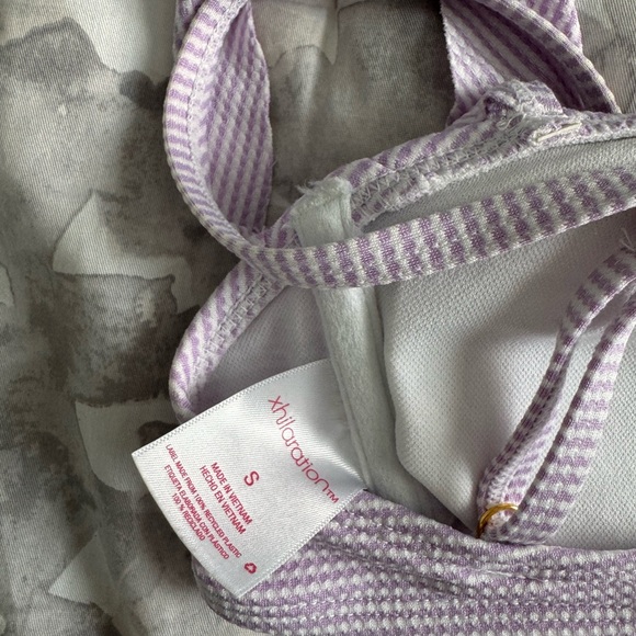 Xhilaration Purple Ruffled Bra Intimates - Picture 2 of 2